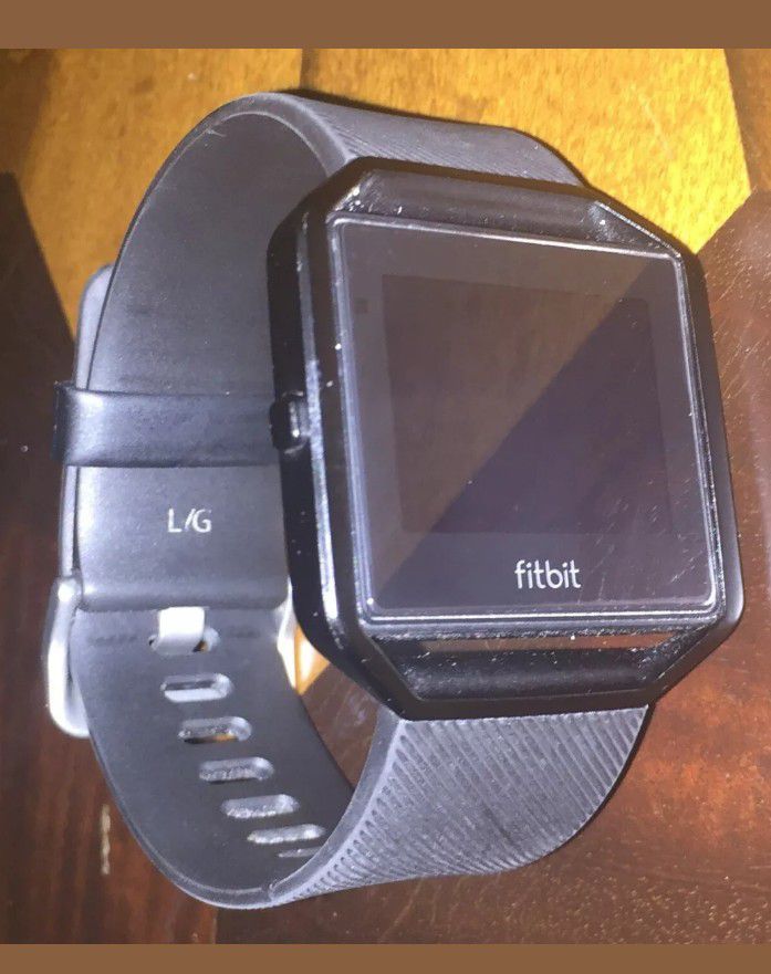Fitbit Blaze Fitness Smartwatch - Large, Black, (Model: FB502SPMS)