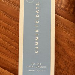 Summer Friday, Jetlag Mask