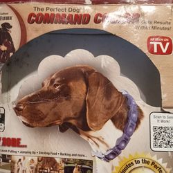 New Command Collar For Dog 7"-24" Neck W/Links