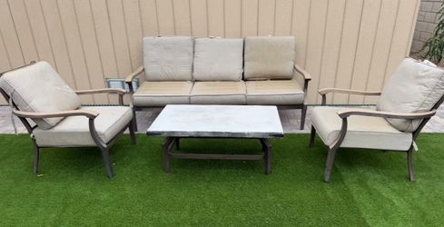 Patio table set