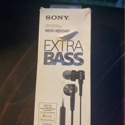 Sony MDR-XB50AP Stereo Headphones 