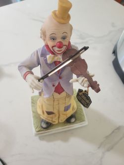 Melody In Motion VIOLIN CLOWN- RESTORED-W/ Boxes/Works like Great waco
