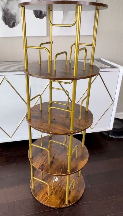 Turntable Shelving Unit