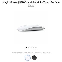 Magic Mouse (USB-C) - White Multi-Touch Surface