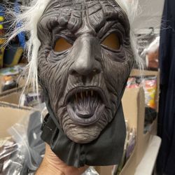 Old Lady Ghost Mask