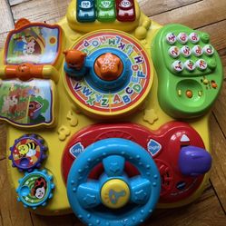VTech Floor Play Electronic Toy Eng/Sp 6-36 MO P/up Sheepshead Bay Brooklyn NY