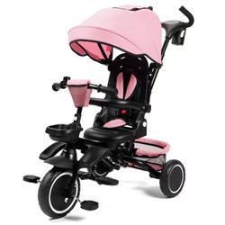 ❤️‍🔥Swivel, Adjustable Awning, Bell, Five-Point Harness, Storage  stogerd Stofe
