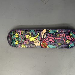 Toy Machine Skateboard Deck – New (Trucks Mounted Once)