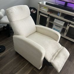 White Recliner 