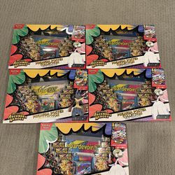 Pokemon ascended heroes poster collection, sealed lot of 5