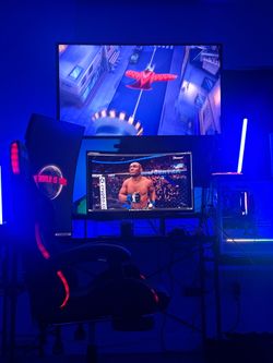 Pc with streaming set up