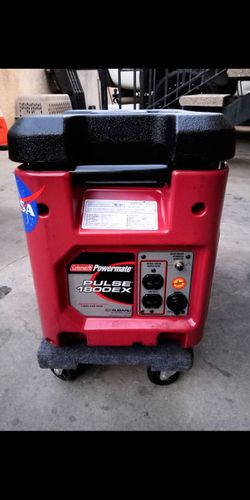 Coleman power mate 1850w gas running generator in excellent working condition like new in