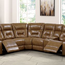 Reclining Sectional In Stock For Fast Delivery 