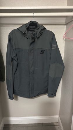 Gray Snap On Jacket