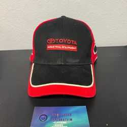 Vintage Toyota flames black and red hat