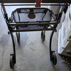 NEW ROLLING WALKING CART WITH BASKET NO SEAT 
