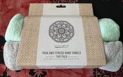 Formfit 2 pack Yoga and Fitness Hand Towels