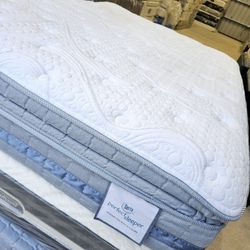 Queen Sizes Mattress And Box Spring Pillowtop 