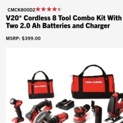 Craftsman Drill Set Combo
