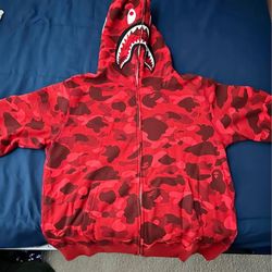 Red Bape Hoodie