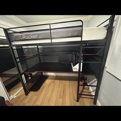 Rocker Gaming Desk Bunk Bed 