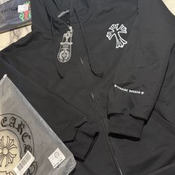 Chrome Hearts Zip Up Hoodie