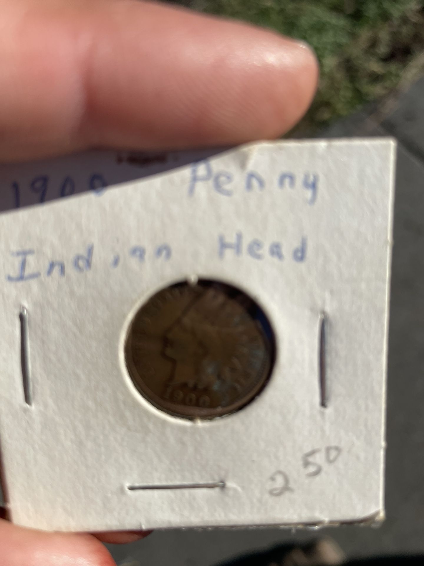 1900 Indian Head Penny Very Rare