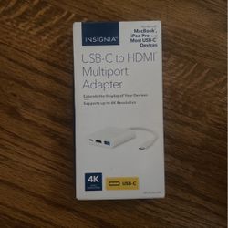 Usb C To HDMI Multi port Adapter