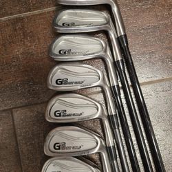 Giant Golf GX2 Oversize Iron Set Golf Clubs (Graphite Shafts) - Great Beginner Starter Set