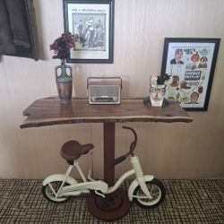 Antique Live Edge Table 