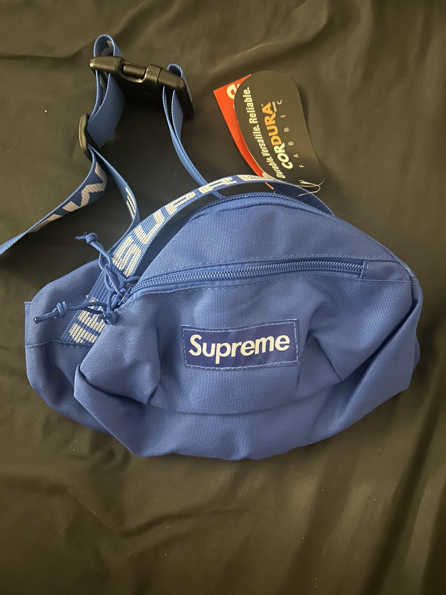 Blue Supreme Waist Bag (New) Tags Still On