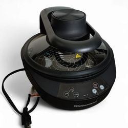 Elite Gourmet EAF4700# clam shell top&bottom heat 5 quarts air fryer
