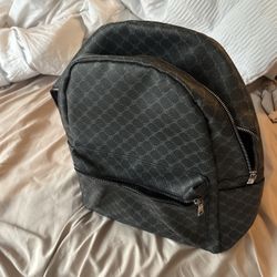Black Designer-Style Backpack – Clean – $25