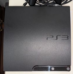 Sony Slim PS3 Lot with 6 games Model CECH-3001A