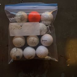 A Dozen Srixon Golf Balls – Clean – Good Condition