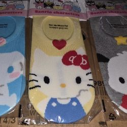Sanrio Character 7 No Show Socks New Price Firm Corona92879