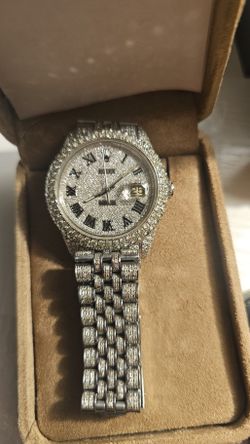 ​🔥 FOR SALE: Rolex Datejust "Iced Out"