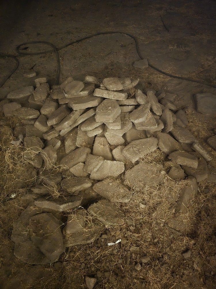 Concrete Bricks For Pathway (Over 200 Lbs Worth Of Concrete)
