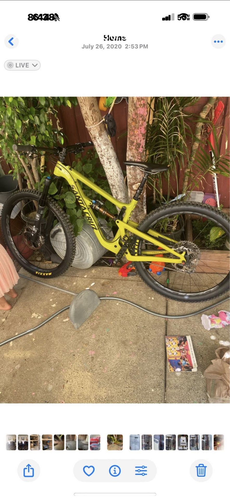 Santa Cruz Mountain Bike