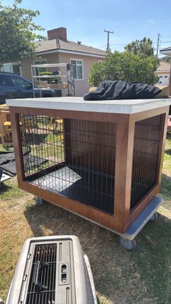 Dog Cage Cabinet