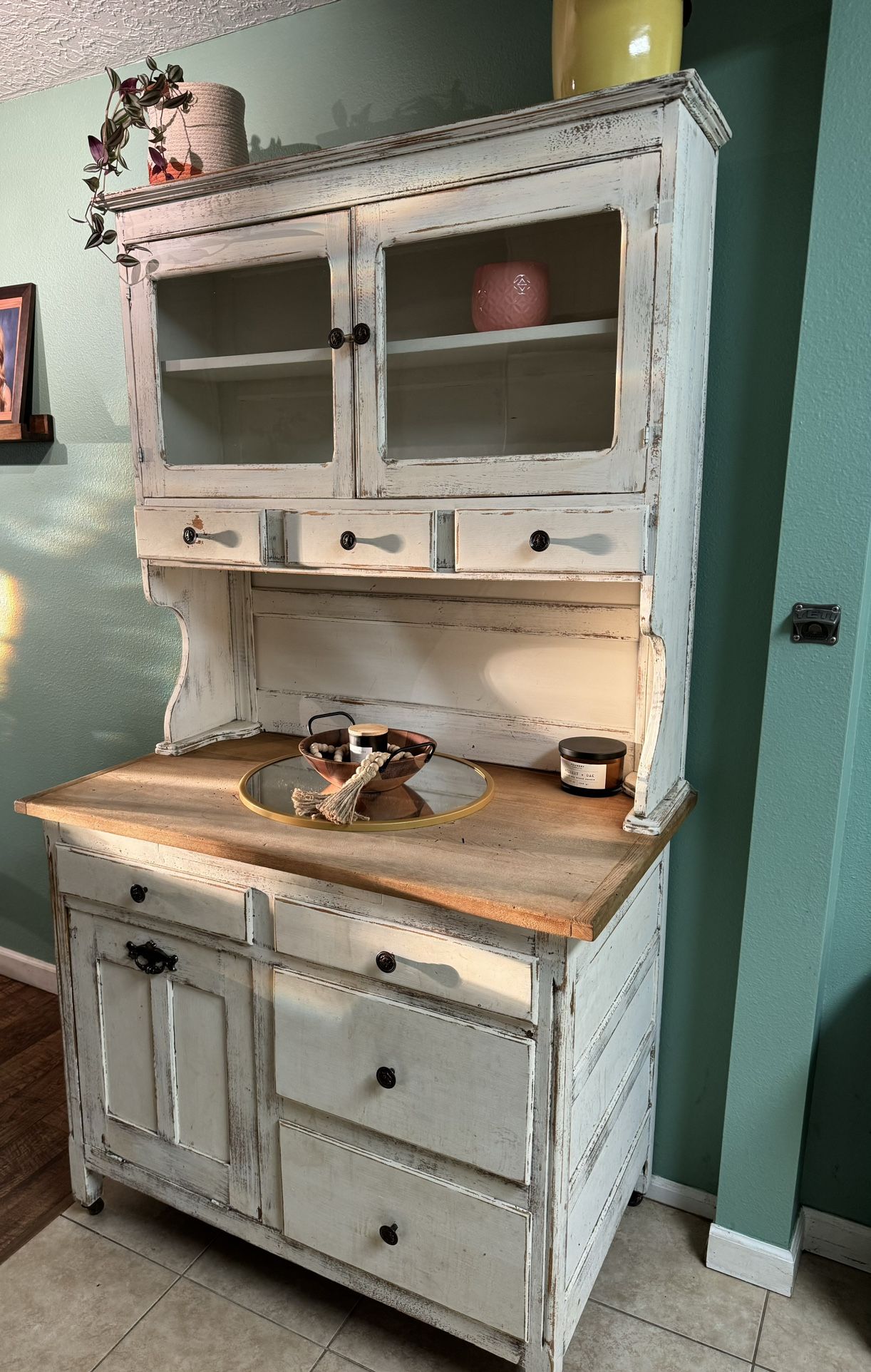 Antique Kitchen Hutch