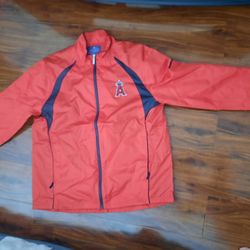 New ANGELS MLB Reebok Windbreaker 