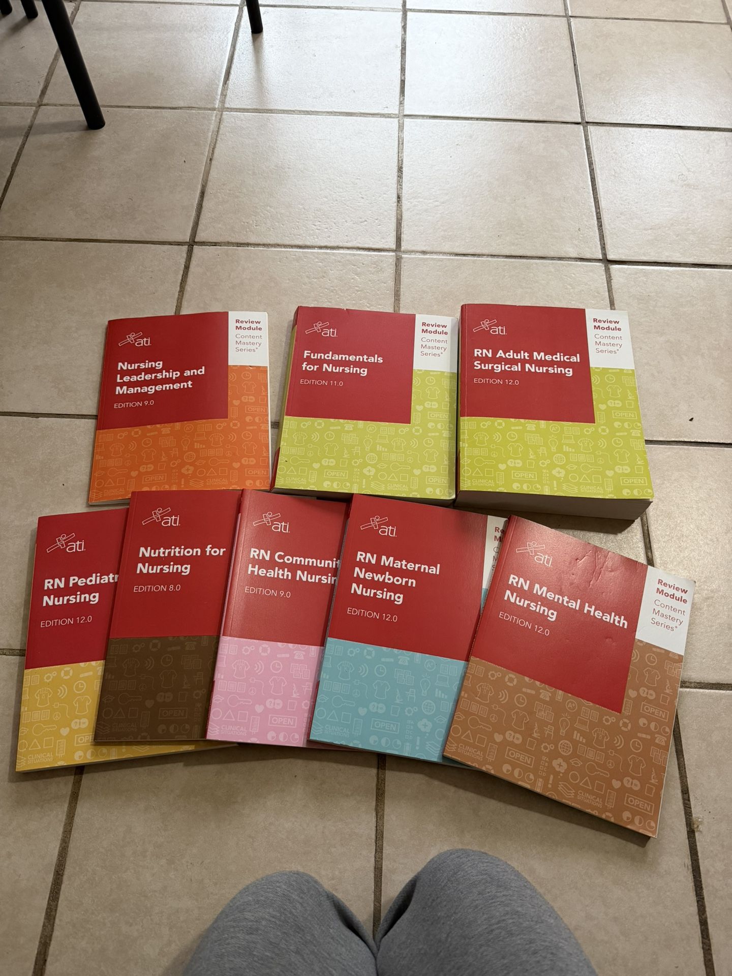 RN ATI books