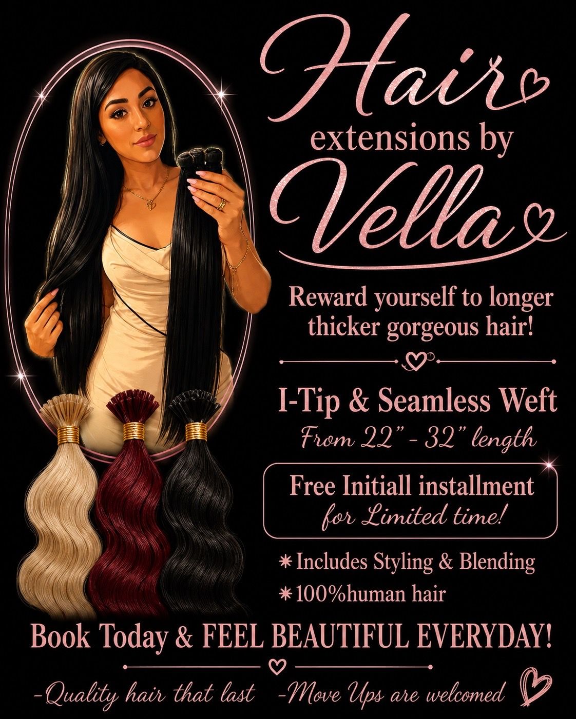 Hair Extensions by Vella