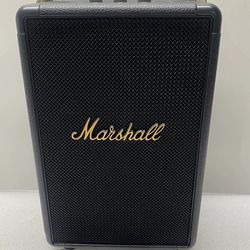 New Other Marshall Tufton Bluetooth Speaker With Carrying Strap - Black & Brass