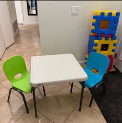 Kids Lifetime Chairs only- set of 2