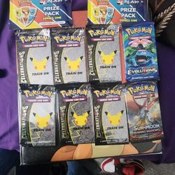 Pokemon Booster Packs (BUY ALL PRICE 250 OBO)