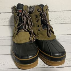 thermolite boots Men Size 9 Winter Boots Waterproofing Duck Shoes