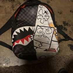 sprayground spongebob doodle reveal backpack