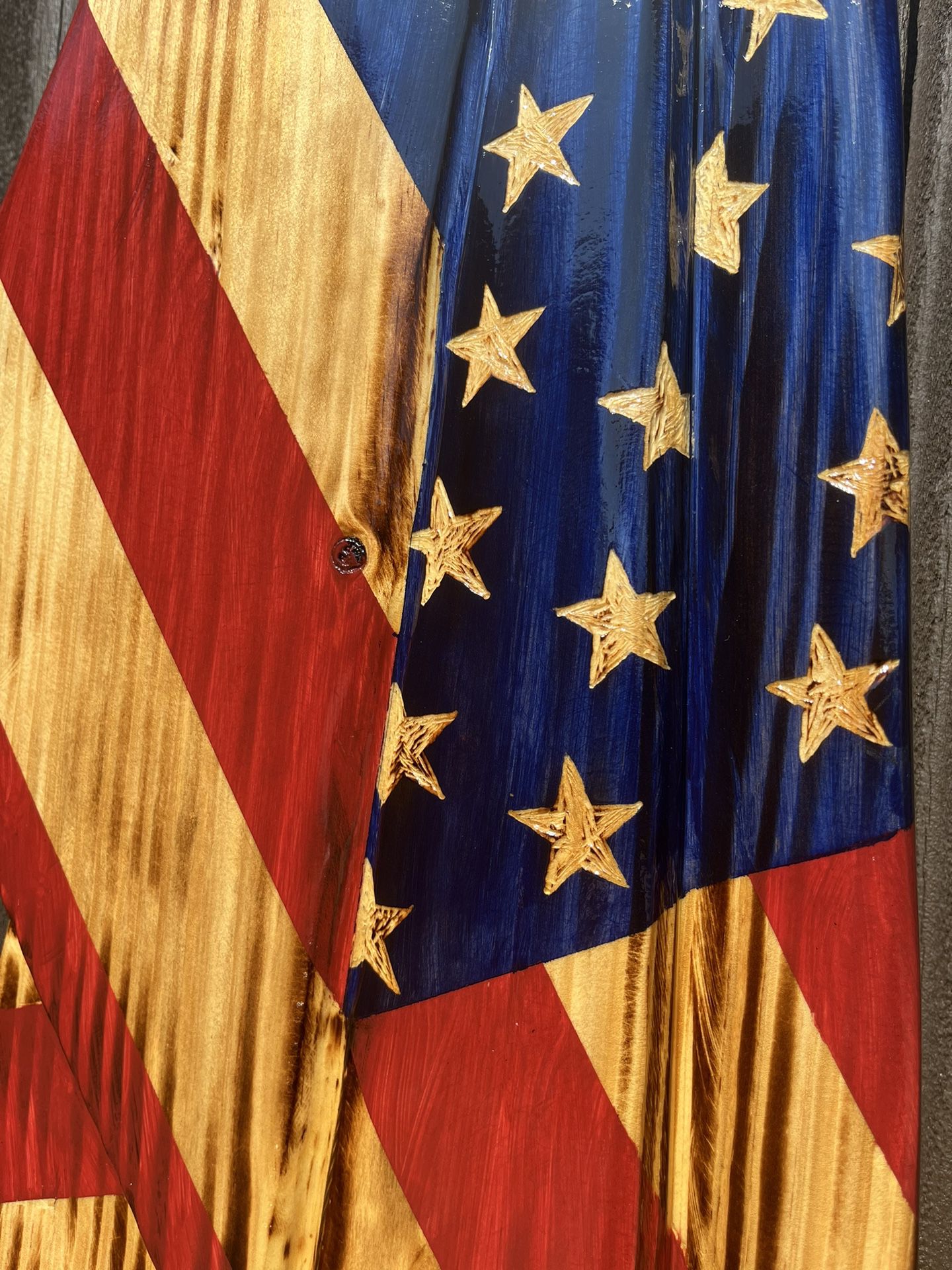 American Flag - Draped Design